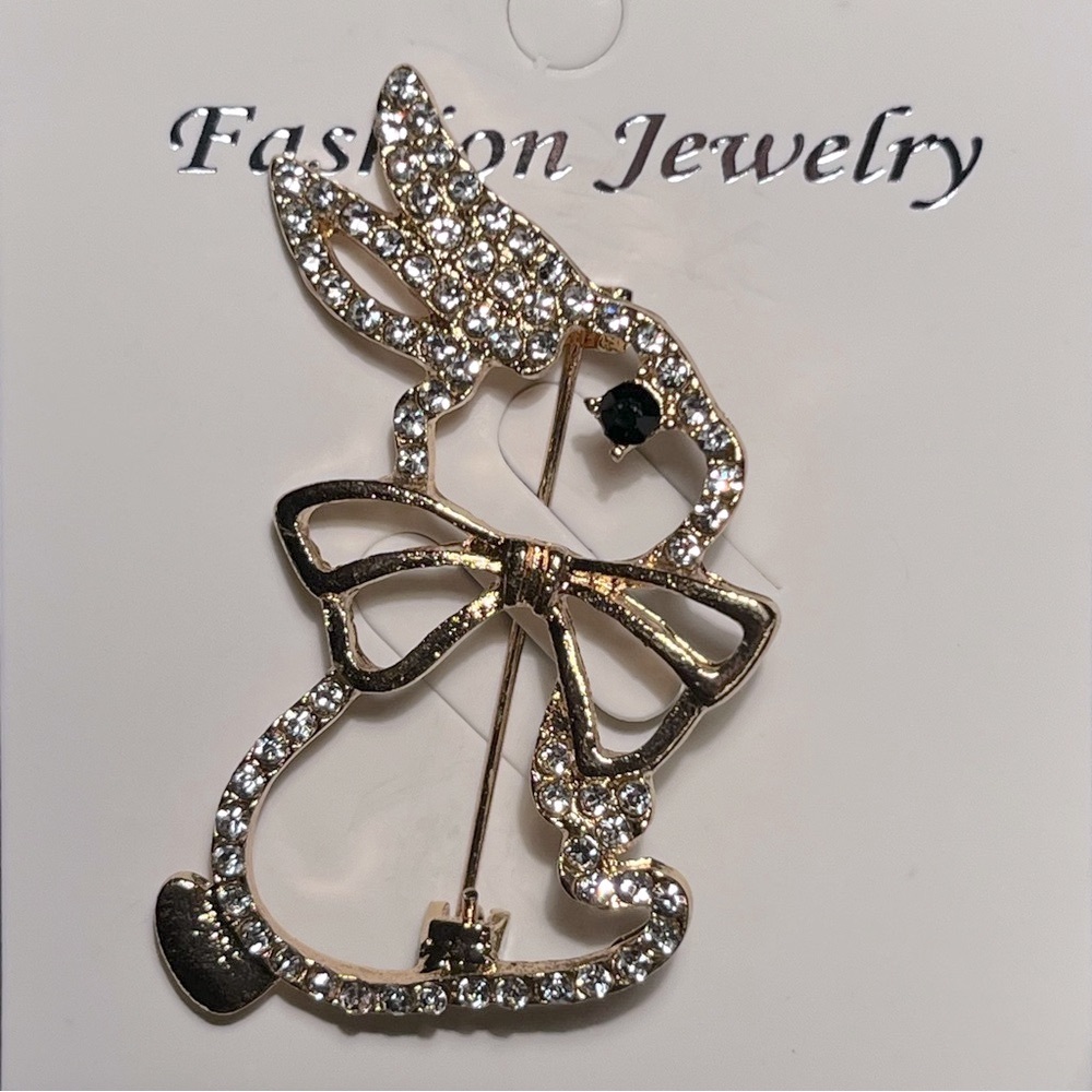 Bunny Brooch